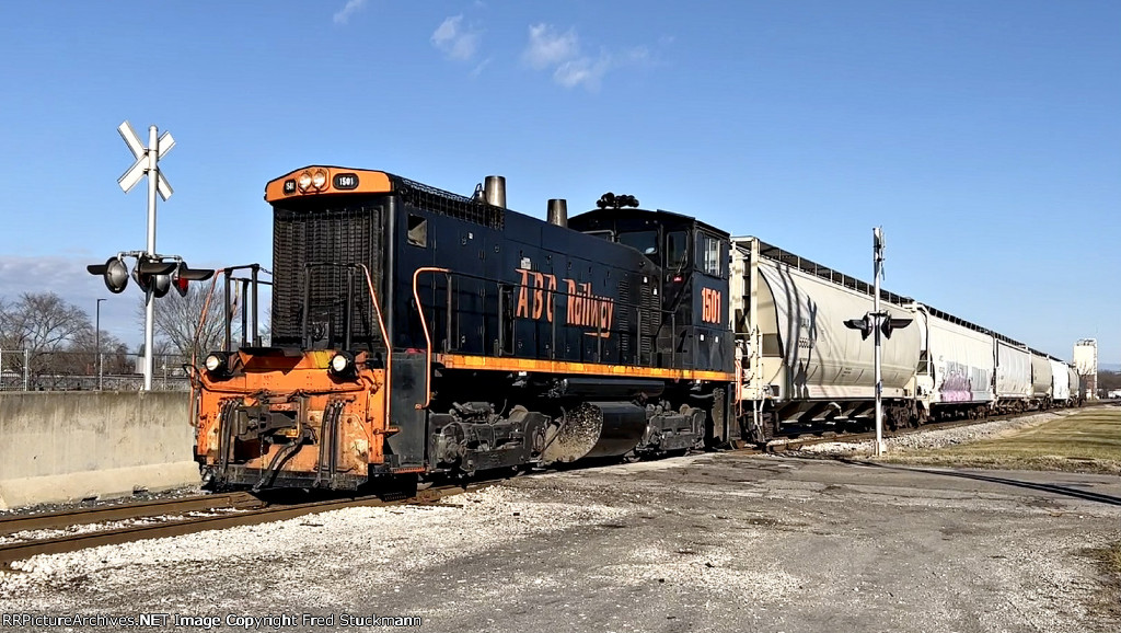 AB 1501 crosses Snyder Ave.